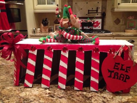 Another Elf Trap Elf Trap Ideas For School, Elf Trap Ideas, Elf Trap, Winter Kindergarten, An Elf, Stem Projects, Christmas 2017, Holiday Books, Christmas Classroom