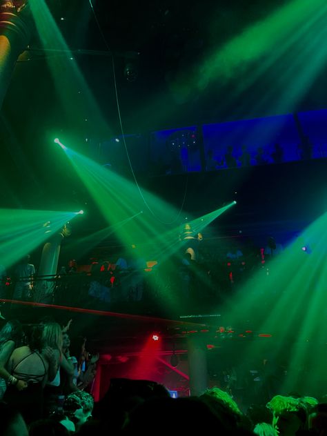 #club #party #lasershow #aesthetic #green #frienda #music #fun Green Club Aesthetic, Aesthetic Club, Love And Gelato, Club Aesthetic, Laser Show, Clubbing Aesthetic, Aesthetic Green, Music Party, Club Party