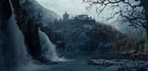 Bear Island (concept art) House Mormont, Viking Berserker, Game Of Thrones Locations, Eddard Stark, Bear Island, Asoiaf Art, Gra O Tron, Game Of Thrones Art, Island House