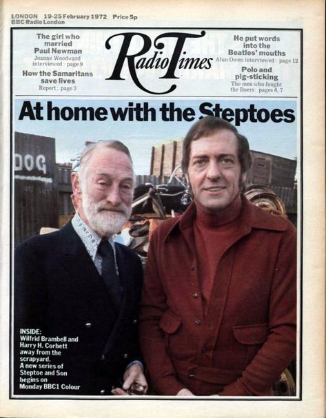 Steptoe And Son, Joanne Woodward, With The Beatles, Tv Comedy, Classic Comedies, Oil Drum, The Butler, Newspaper Headlines, Foreign Affairs