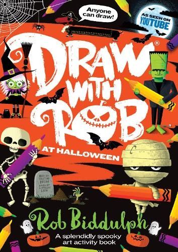 Rob Biddulph Books | Waterstones Creepy Crafts, Childrens Books Activities, Drawing Instructions, Good Art, Art Activity, Halloween Books, Childrens Games, Book Awards, Activity Book