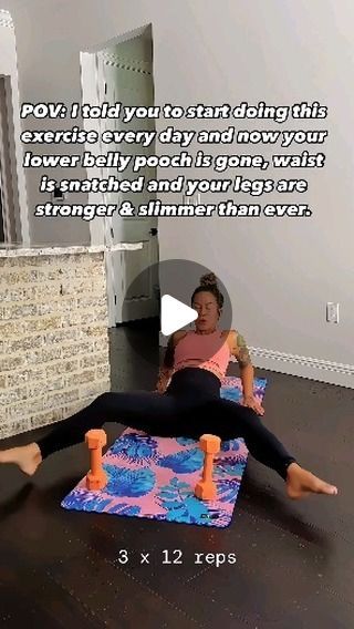 Abb Workout, Home Workout Women, Abb Workouts, Lower Belly Pooch, Easy Exercise, Core Strengthening, Workout Women, Ab Challenge, Exercise Videos