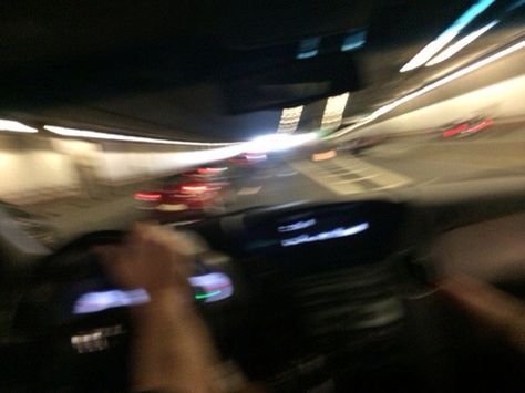 Blurry Car Aesthetic Night, Car Aesthetic, Night Time, We Heart It, Lost, Cars, Tumblr