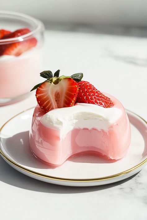 Greek Yogurt Jello, Yogurt Jello Recipe, Jello And Yogurt, Yogurt Jello, Dips Dessert, Best Greek Yogurt, Yogurt Desserts, Jello Recipe, Jello Cups