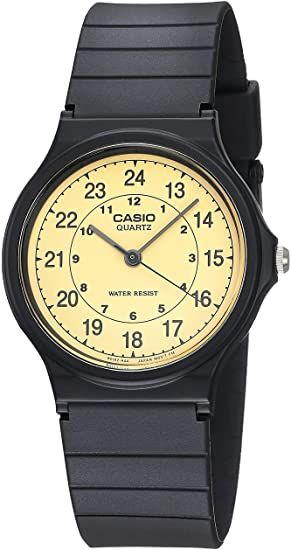 Amazon.com: Casio Men's MQ24-9B Classic Analog Watch : Casio: Clothing, Shoes & Jewelry Rolex Submariner Green, Resin Case, Rolex Cellini, Simple Watches, Citizen Watch, Three Hands, Classic Watches, Analog Watch, Casual Watches