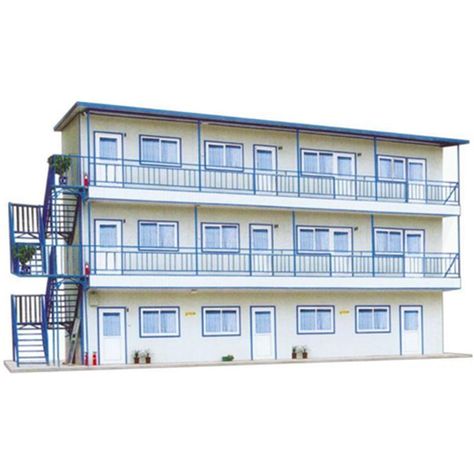 Rental Building Design, Rent House, Affordable Apartment Architecture, Affordable Housing Architecture Concept, Temporary Housing While Building, Hostel Buildings Exterior, Small Apartment Building Plans, Small Cozy Apartment, Military Base Housing