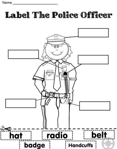 Community Helpers Police Officer, Community Helpers Police, Community Helpers Week, Community Helper Lesson, Community Helpers Kindergarten, Community Helpers Worksheets, Community Helpers Unit, Police Activities, Community Helpers Theme