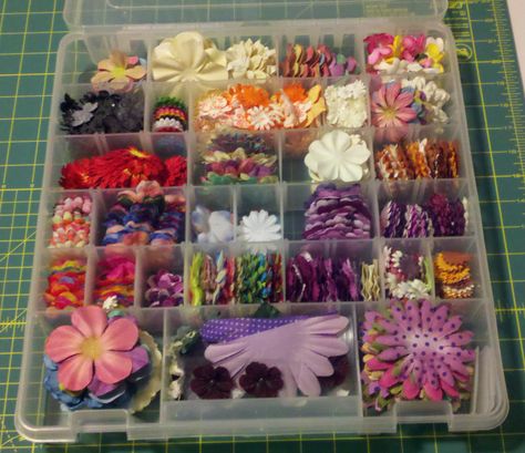 Organizing Flowers - Scrapbook.com Mdf Projects, Ephemera Storage, Scrapbook Room Ideas, Scrapbook Room Organization, Scrapbooking Organization, Scrapbooking Storage, Art Craft Room, Scrapbooking Room, Art Studio Storage