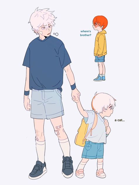 jorts no Twitter: "my super annoying baby brother shouto https://t.co/CMmpah6RQA" / Twitter Shouto And Touya, Baby Base Drawing, Todoroki Family Fanart, Baby Reference Drawing, Baby Oc Art, Interaction Poses, Brothers Drawing, Todoroki Siblings, Deku Squad