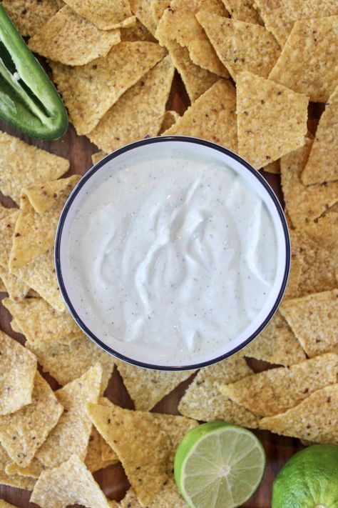 Cottage Cheese Chuys Jalapeño Ranch Dip — Lauren Twigge Nutrition Cottage Cheese Jalapeno Dip, Jalepeno Ranch Dip, Cheese Jalapeno Dip, Lactose Free Cottage Cheese, Jalapeño Ranch Dip, Appetizer Recipes Cold, Blended Cottage Cheese, Jalapeño Ranch, Creamy Jalapeno Dip