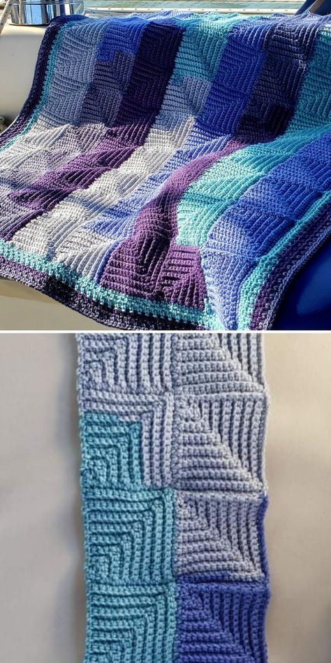 Mitered Crochet Square, Crochet Throws, Mitered Square, Crocheted Blankets, Crochet Rugs, Crochet Granny Square Afghan, Elegant Crochet, Intricate Crochet, Crochet Blanket Designs