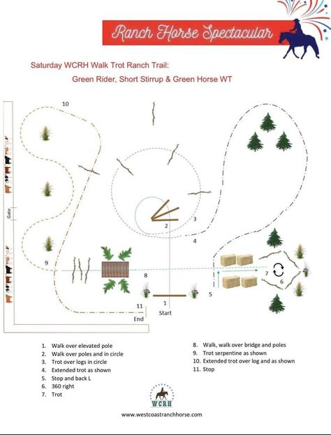 Trail Patterns, Horse Obstacles, Ranch Riding, Horse Showing, Course Ideas, Round Pen, Horse Trail, Riding Lessons, Horse Health