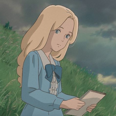 When Marnie Was There Aesthetic, Pfp Ghibli, Marnie Ghibli, Ghibli Icons, When Marnie Was There, Studio Ghibli Fanart, Ghibli Museum, Ghibli Artwork, Ghibli Studio