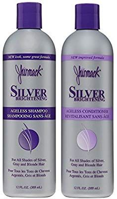 Amazon.com : Jhirmack silver brightening Ageless shampoo and conditioner set 12 oz : Beauty Shimmer Lights Shampoo, Purple Shampoo For Blondes, Best Purple Shampoo, Grey Hair Care, Blonde Hair Care, Shampoo For Gray Hair, Brassy Hair, Purple Shampoo And Conditioner, Silver Blonde Hair