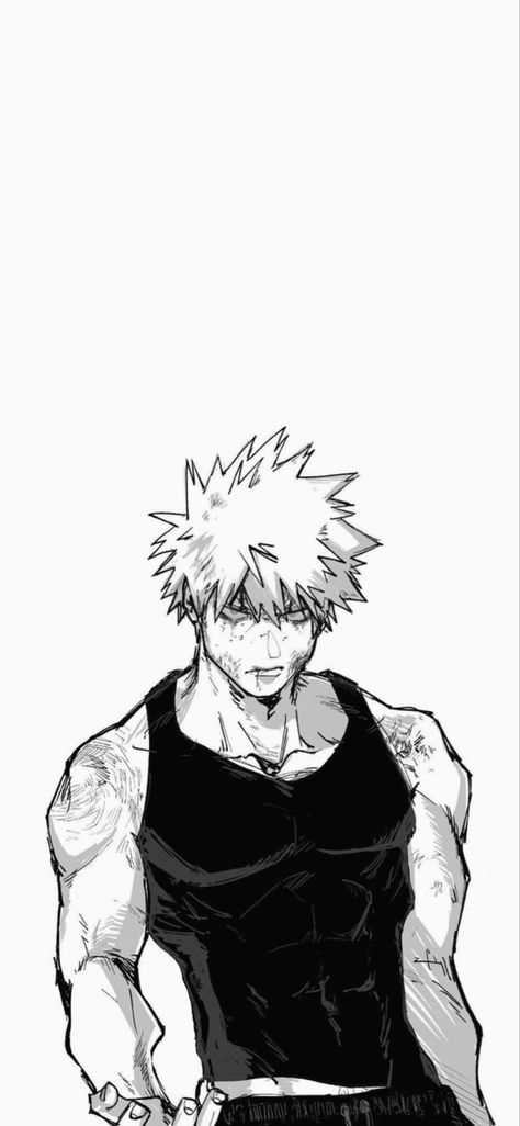 Bakugou Glasses, Older Bakugou Katsuki, Bakugo Scars, Bakugo With Tattoos, Bakugo Makeup Inspired, Model Bakugou, Bakugo Timeskip, Bakugou Lockscreen, Emo Bakugo