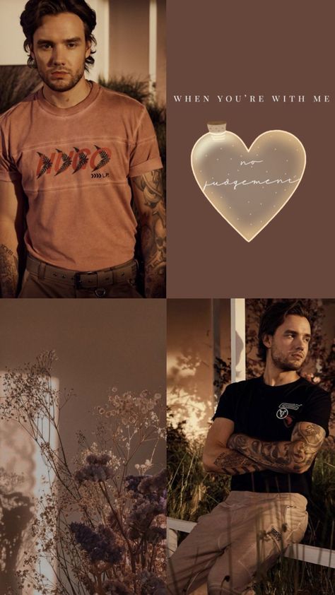 #aesthetic #beige #brown #liam #payne #liampayne #collage #dream Aesthetic Beige Brown, Liam Payne Wallpaper, One Direction Collage, One Direction Edits, One Direction Wallpaper, Cute Short Haircuts, Liam James, My Heart Hurts, Fifth Harmony