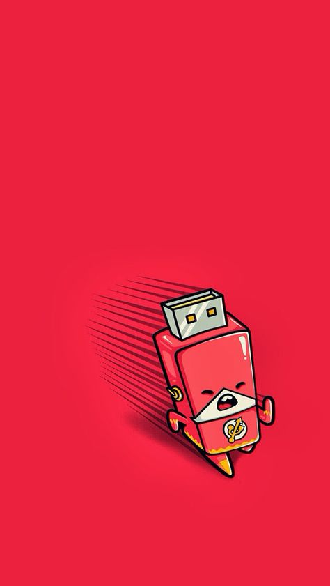 Some one used this pore USB charger to much Humor Grafico, The Flash, Mobile Wallpaper, Cool Wallpaper, Cartoon Wallpaper, Doodle Art, Wallpaper Iphone, Flash Drive, Art Wallpaper