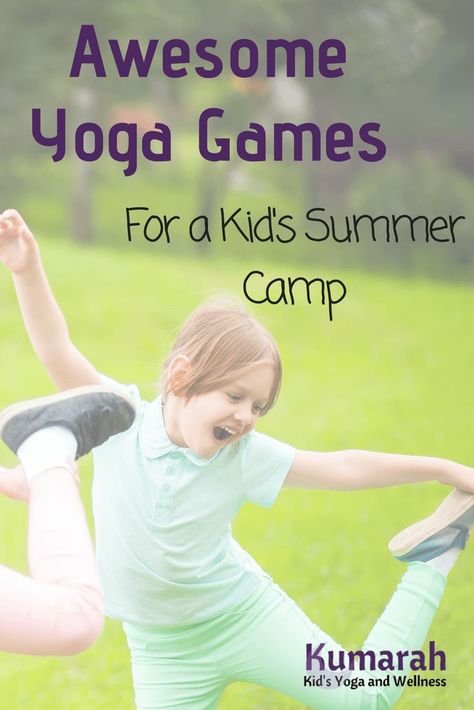 The Best Yoga Games for an Amazing Summer Camp - Kumarah Kids Yoga. Awesome ideas, yoga games and activities, especially for a kids summer camp program. Rec Games, Yoga Crafts, Kids Yoga Games, Kids Summer Camp, Kid Yoga Lesson Plans, Yoga Lesson Plans, Yoga Ideas, Yoga Games, Childrens Yoga