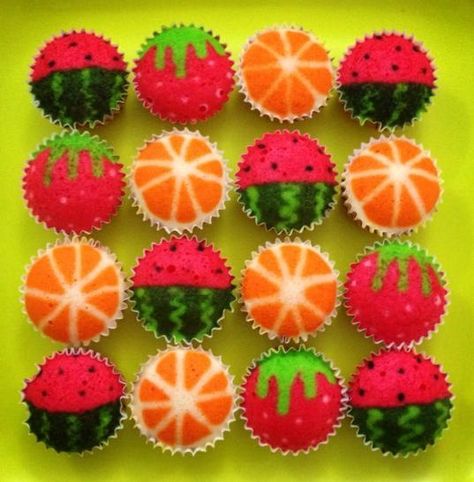 Fruity Apam Cheesetart Idea Deco, Apam Polkadot, Steam Cake Recipe, Cheese Art, Cap Cake, Steamed Cake, Kawaii Cooking, Cake Decorating Piping, Cookie Cups