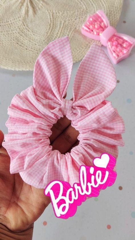 Geek Baby, Barbie Girl, Scrunchies, Hair Bows, Geek Stuff, Satin, Boutique, Tela