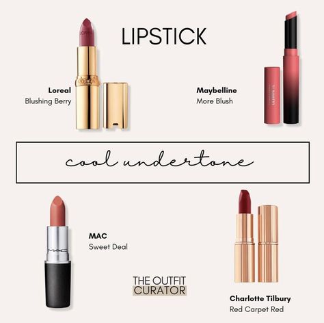 Lipsticks for warm and cool undertones. 💄 • • • #coloranalysis #warmundertone #coolundertone #warmlipstick #coollipstick #warmpalette… | Instagram Nice Lips, Combination Skin Type, Warm Palette, Winter Makeup, Deep Winter, Cool Undertones, Warm Undertone, Color Analysis, The Outfit