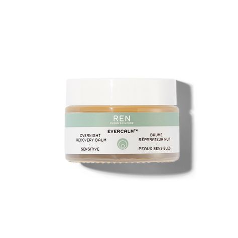 Evercalm™ Overnight Recovery Balm | REN Clean Skincare Sleep Balm, Bakers Yeast, Face Balm, Ren Clean Skincare, Bare Skin, Plant Powered, Smoother Skin, Clean Skincare, Daily Moisturizer