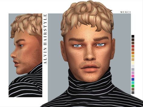 Sims Cc Hair Maxis Match, Maxis Match Male, Sims Cc Hair, Sims 4 Hair Male, Pelo Sims, Free Sims 4, Sims 4 Mm, Sims Hair, Best Sims