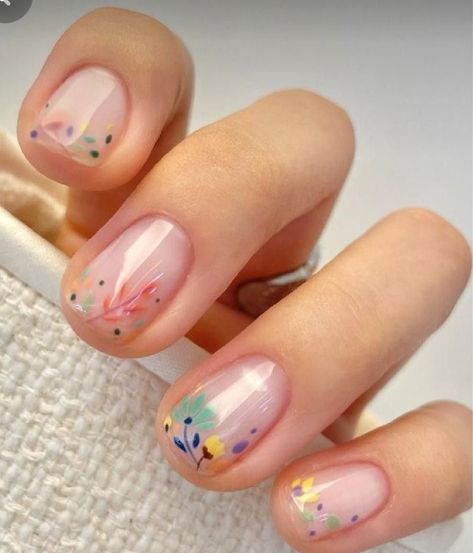 Milky Nails, Minimalist Nail Art, Plaid Nails, Nails 2023, Easter Nails, Minimalist Nails, Milky White, Floral Nails, Chic Nails