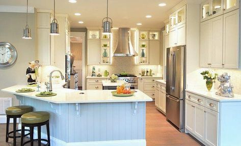 🌞 Peninsula Kitchen, La House, Kitchen Peninsula, Young House, Young House Love, Kitchen Redo, Kitchen Reno, Trendy Kitchen, Kitchen Remodel Idea