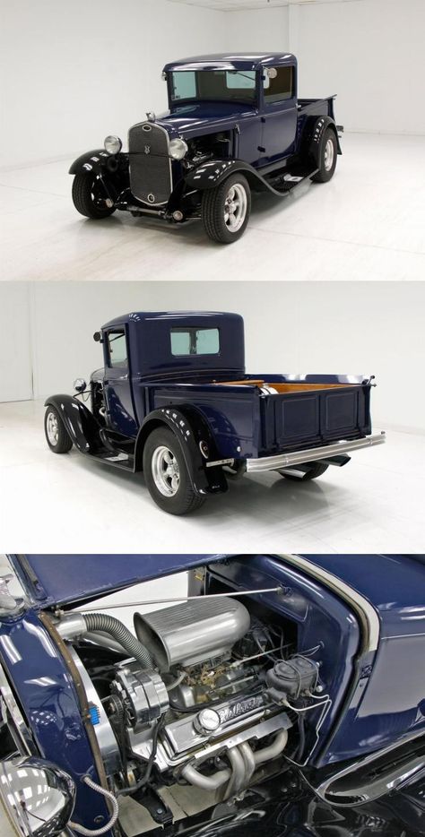 custom 1931 Ford Model A Pickup vintage Vintage Trucks For Sale, Ford Pickup For Sale, Ford Model A Pickup, Side Curtains, 1931 Ford Model A, Model A Ford, Ford Model A, Radiator Cap, Radiator Cover