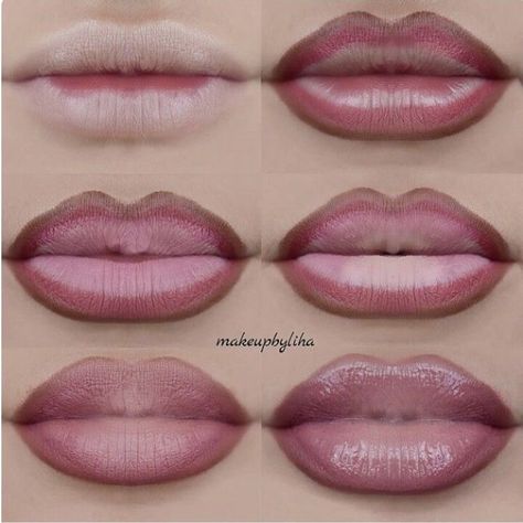 Apply Lipstick, Drag Make-up, Lipstick For Fair Skin, Lipstick Tutorial, Lip Tutorial, Lip Makeup Tutorial, Ombre Lips, Face Beat, Lip Shapes