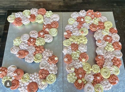 70 Birthday Cupcake Ideas, 30 Pull Apart Cupcake Cake, 30th Birthday Cupcake Cake, 30th Birthday Cake Ideas For Ladies, 30 Cupcake Cake Number, 40 Birthday Cupcakes, Cupcakes For 30th Birthday, 30 Birthday Cupcakes, 30th Birthday Cupcake Ideas For Women