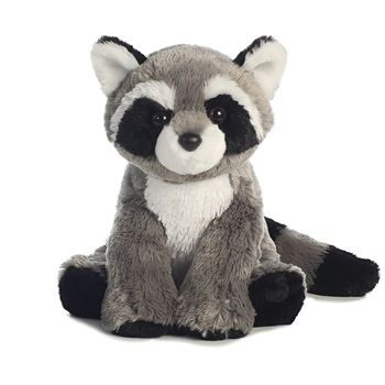 Destination Nation Raccoon Stuffed Animal by Aurora Raccoon Stuffed Animal, Raccoon Plush, Drawing Cartoon Faces, Dog Stuffed Animal, Teddy Bear Stuffed Animal, Kawaii Plushies, Cute Stuffed Animals, Racoon, Cute Plush