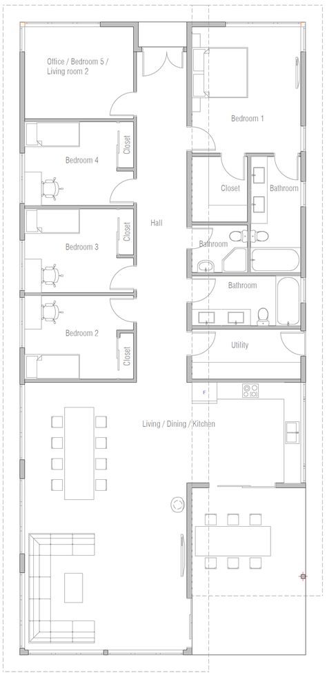 Narrow Barndominium, Narrow Lake House, Narrow Lake House Plans, Tahoe Cabin, Narrow House Plans, Lake House Plans, House Plan Gallery, Barndominium Floor Plans, Narrow House