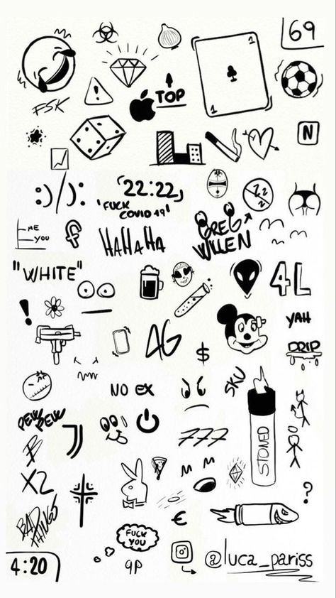 Easy Tattoos To Draw, Stick Poke Tattoo, Cute Small Drawings, Notebook Doodles, Notebook Drawing, Sharpie Tattoos, Hand Doodles, Tattoo Outline Drawing, Stick N Poke Tattoo