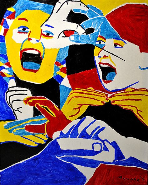 Nancy Rourke Paintings — Freedom of Communication Sign Language Art, Deaf Art, Learn Sign Language, Deaf Culture, Language Art, Dorm Posters, Communication Art, American Sign Language, Sign Language