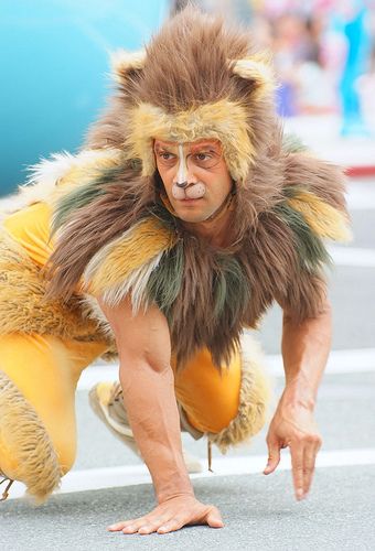 0623fantastic-06  LION | por frankkrenz Animal Dance Costume, Drag Couture, Lion Cosplay, Witch Wardrobe, Lion Dress, Lion Witch Wardrobe, Lion King Costume, Animal Dress, Monkey 2