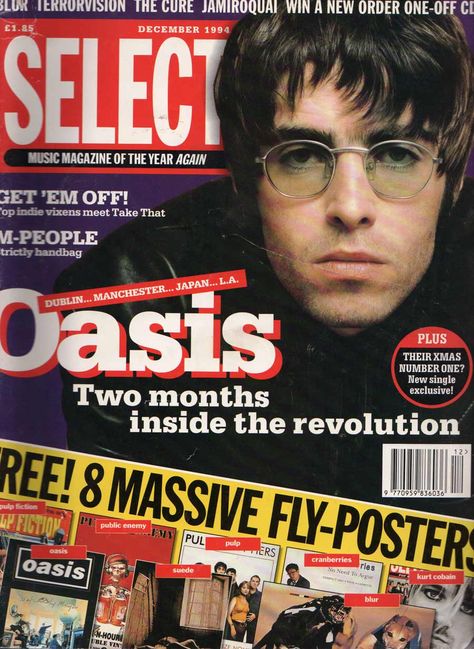 Select Magazine Website What's The Story Morning Glory, Pulp Band, Blur Band, Jarvis Cocker, Graham Coxon, Media Magazine, Oasis Band, Liam And Noel, Music Poster Ideas