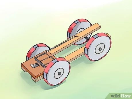 How to Adapt a Mousetrap Car for Speed: 9 Steps (with Pictures) Mouse Trap Car, Mousetrap Car, Cardboard Car, Cardboard Design, Mouse Trap, Mouse Traps, Speed Racer, Steam Engine, Car Design