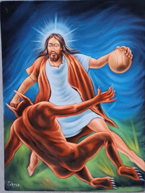 he ballin Galaxy Clothing, Free Spirit Art, Nba Funny, Basketball Moves, Futuristic Shoes, Christian Jokes, Jesus Tattoo, Basketball Photography, Jesus Painting