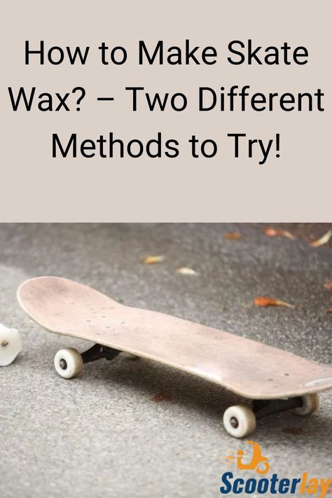 Waxing your skateboard is an important step of skateboarding. You have the option to buy many kinds of skateboard wax, but the homemade type can be as effective, not to mention cheaper. What do you use, and where do you start? Some methods include melting crayons and candles and beeswax and paraffin (which is closer to the wax you will find in stores). This blog will answer all your questions but, most importantly, explore how to make skate wax. #Skatewax #skateboard #skateboardwax Wood Wax, Melting Crayons, Skateboarding, Skateboard, Wax, Candles, Wood