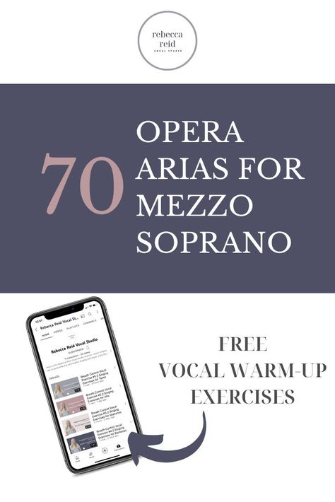 Discover the top opera arias for soprano. Find tips on how to choose the right arias to build a diverse and dynamic repertoire package. Whether you are a professional opera singer or a classical music enthusiast, this list of arias is sure to inspire and delight. Vocal Health, Singing Techniques, Vocal Exercises, Mezzo Soprano, Opera Singer, Singing Tips, Workout Warm Up, Breathing Techniques, Opera Singers