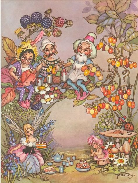 Peg Maltby. My favourite picture from my favourite book. Peg Maltby, Fairy Poster, Storybook Art, Fairy Illustration, Australian Bush, Fairy Artwork, Vintage Fairies, Fairy Book, Flower Fairies