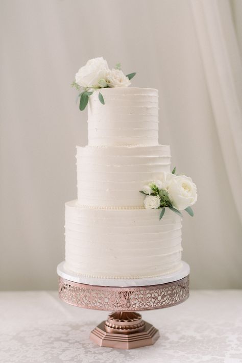 Three Tier Simple Wedding Cake, 3 Tier Plain Wedding Cake, Tall 3 Tier Wedding Cake, 3 Tire Cake Wedding, Simple 3 Tier Wedding Cake With Flowers, Classic Tiered Wedding Cake, 4 Tiered Wedding Cakes, Wedding Cake Minimalist Modern, Small 3 Tier Wedding Cake