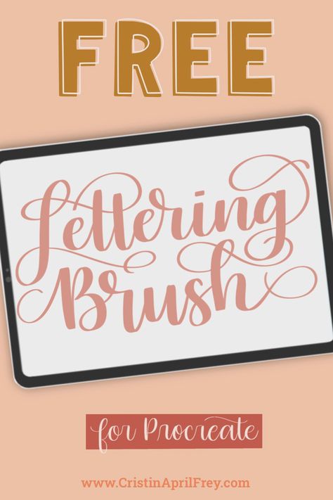 Lettering brush handlettered on iPad Free Hand Lettering Templates, Free Procreate Lettering Guides, Procreate Hand Lettering Brushes Free, Procreate Lettering Brushes Free, Procreate Calligraphy Brushes Free, Free Procreate Coloring Pages, Procreate Fonts Free, Procreate Coloring Pages Free, Procreate Lessons