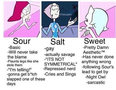 can i be salty and sweet at the same time? Steven Universe Theories, Cookie Cat, Steven Uni, Pearl Steven, Steven Universe Memes, Space Rocks, Steven Universe Funny, Kettle Corn, Steven Universe Characters