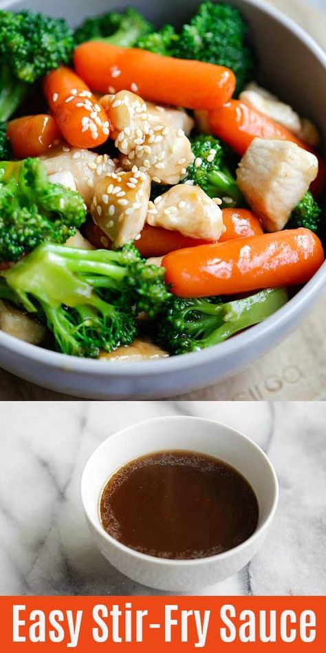 Easy Stir Fry Sauce, Fry Sauce Recipe, Stir Fry Sauce Easy, Recipes Sauces, Homemade Stir Fry Sauce, Stir Fry Sauce Recipe, Homemade Stir Fry, Gift Jars, Chinese Foods