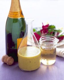 Homemade Champagne, Nordstrom Cafe, Vinaigrette Dressing Recipe, Champagne Vinaigrette, Martha Stewart Recipes, Champagne Vinegar, Vinegar Dressing, Vinaigrette Recipes, Vinaigrette Dressing