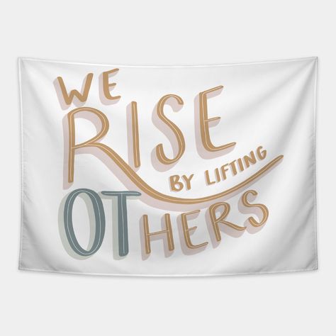 We Rise By Lifting Others, Occupational Therapy OT Month is the perfect gift with a trendy, cute, inspirational, and passionate artistic graphic design of a quote in creative word art to advocate for physical health, mental health, wellness, and rehabilitation. Perfect for April is OT occupational therapy awareness and appreciation month! We Rise By Lifting Others, Occupational Therapy OT Month is perfect for healthcare workers, occupational therapist OT, occupational therapy assistant Ota, gra… Occupational Therapy Appreciation Ideas, Occupational Therapy Design, Therapist Aesthetic, Occupational Therapy Quotes, Occupational Therapy Gifts, We Rise By Lifting Others, Occupational Therapy Assistant, Healthcare Workers, Manifestation Board