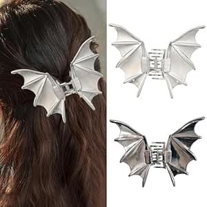 Metal Hair Accessories, Halloween Hair Clips, Halloween Accessories Hair, Fake Earrings, Gothic Hairstyles, Goth Hair, Party Hair Accessories, Teeth Jewelry, Hair Claw Clips